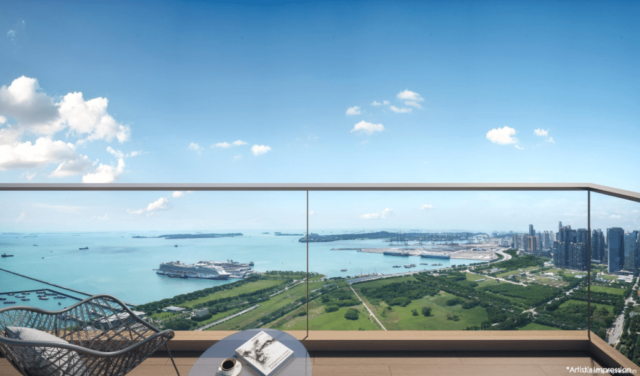 One Marina Gardens Sea View